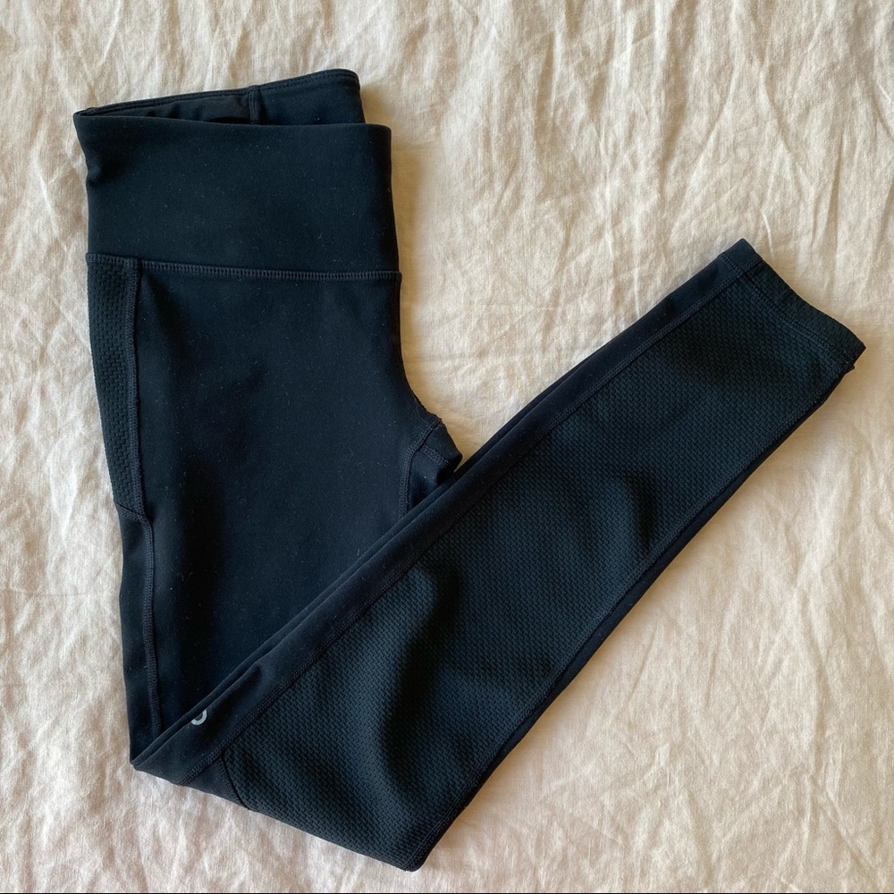 Gap GapFit mid-rise workout sports legging black W27 size small